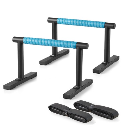 Steel black push - up, handles