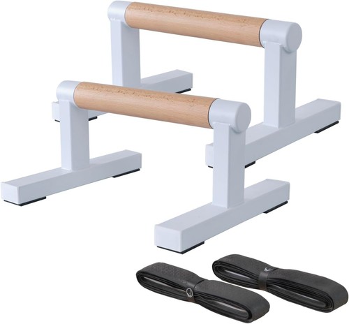 Pair wooden parallettes push - 1,